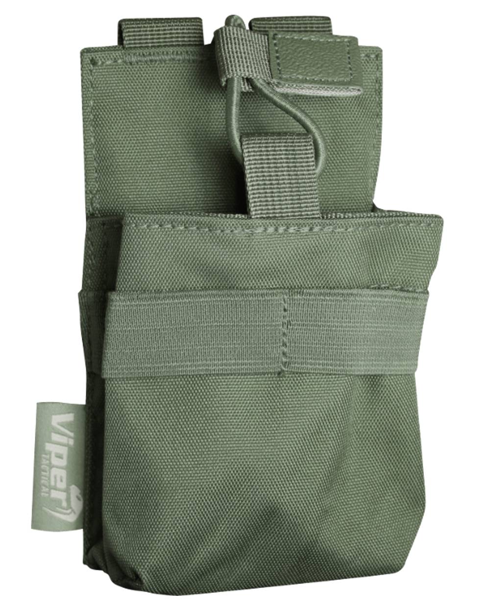 Viper GPS Radio Pouch in Green 