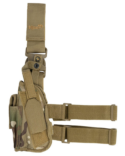 Viper Tactical Leg Holster Left Handed in VCAM 