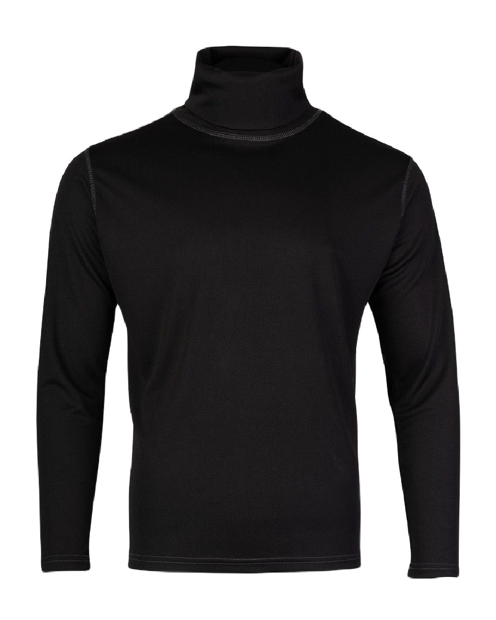 Viper Tactical Roll Neck Top In Black 