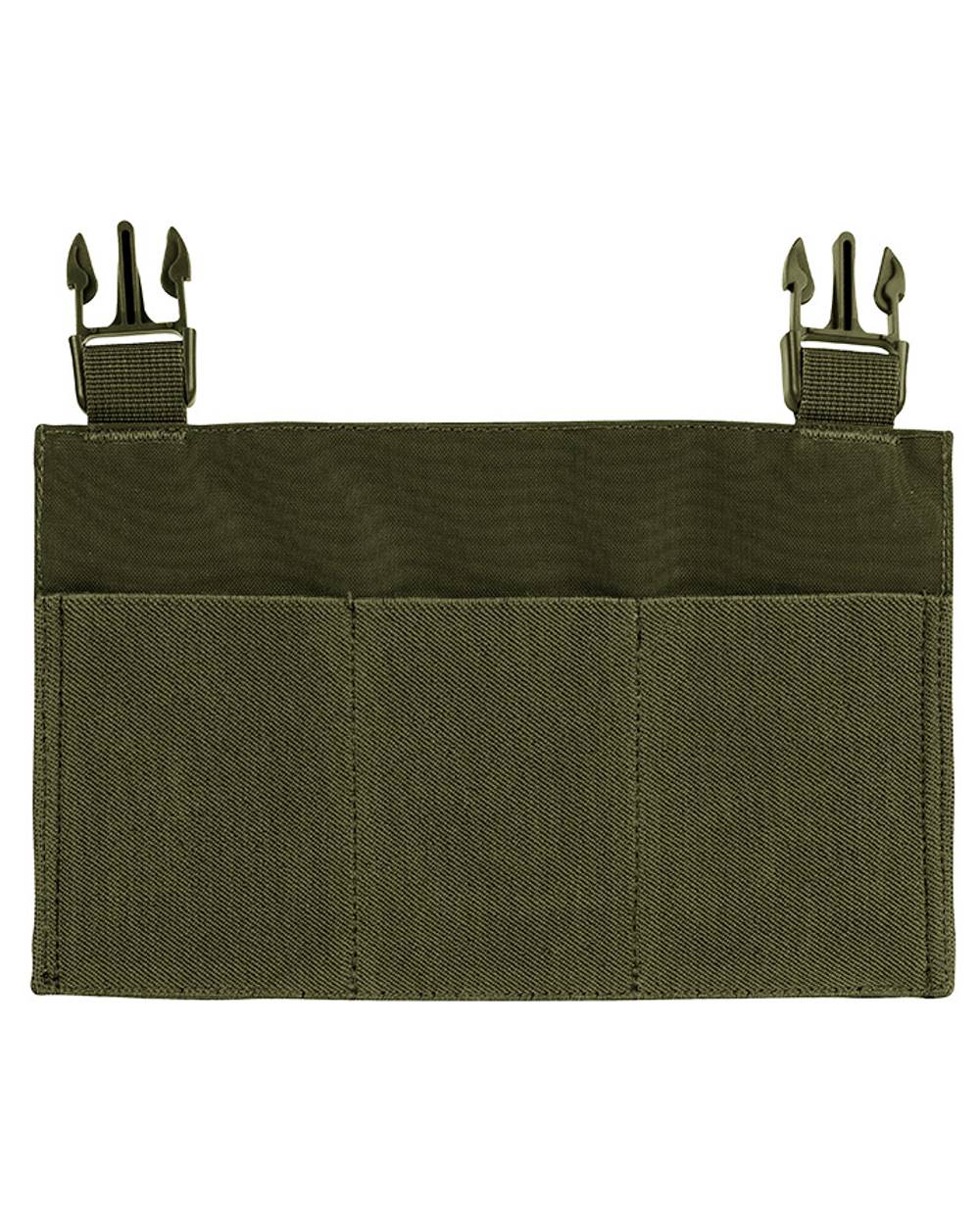 Green coloured Viper VX Buckle Up Rifle Mag Panel on White background 