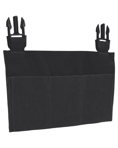 Black coloured Viper VX Buckle Up Rifle Mag Panel on White background 