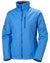 Ultra Blue coloured Helly Hansen Womens Crew Midlayer Sailing Jacket 2.0 on white background #colour_ultra-blue