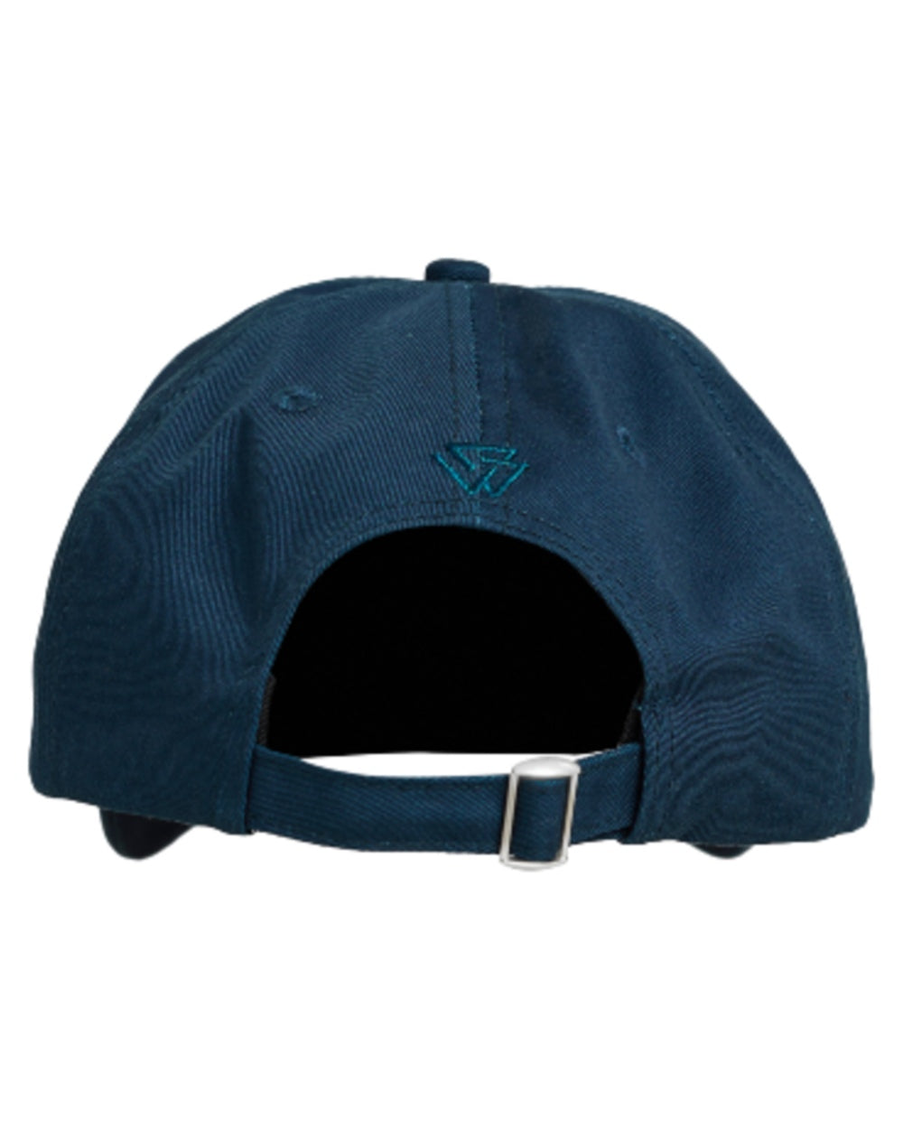 Navy coloured WeatherBeeta Performance Cotton Cap on white background 