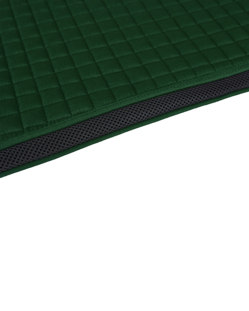 Forest Green Coloured WeatherBeeta Prime Air-Tec All Purpose Saddle Pad on white background 