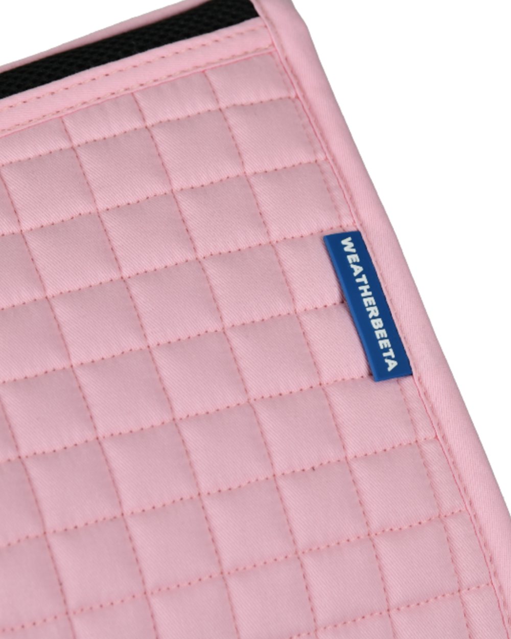 Light Pink Coloured WeatherBeeta Prime Air-Tec All Purpose Saddle Pad on white background 