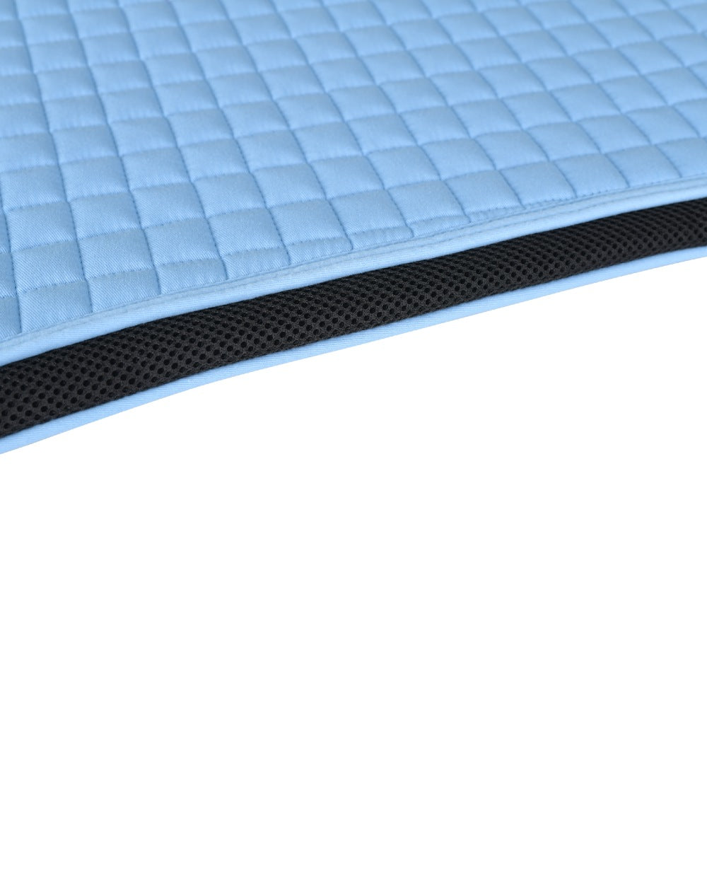 Sky Blue Coloured WeatherBeeta Prime Air-Tec All Purpose Saddle Pad on white background 