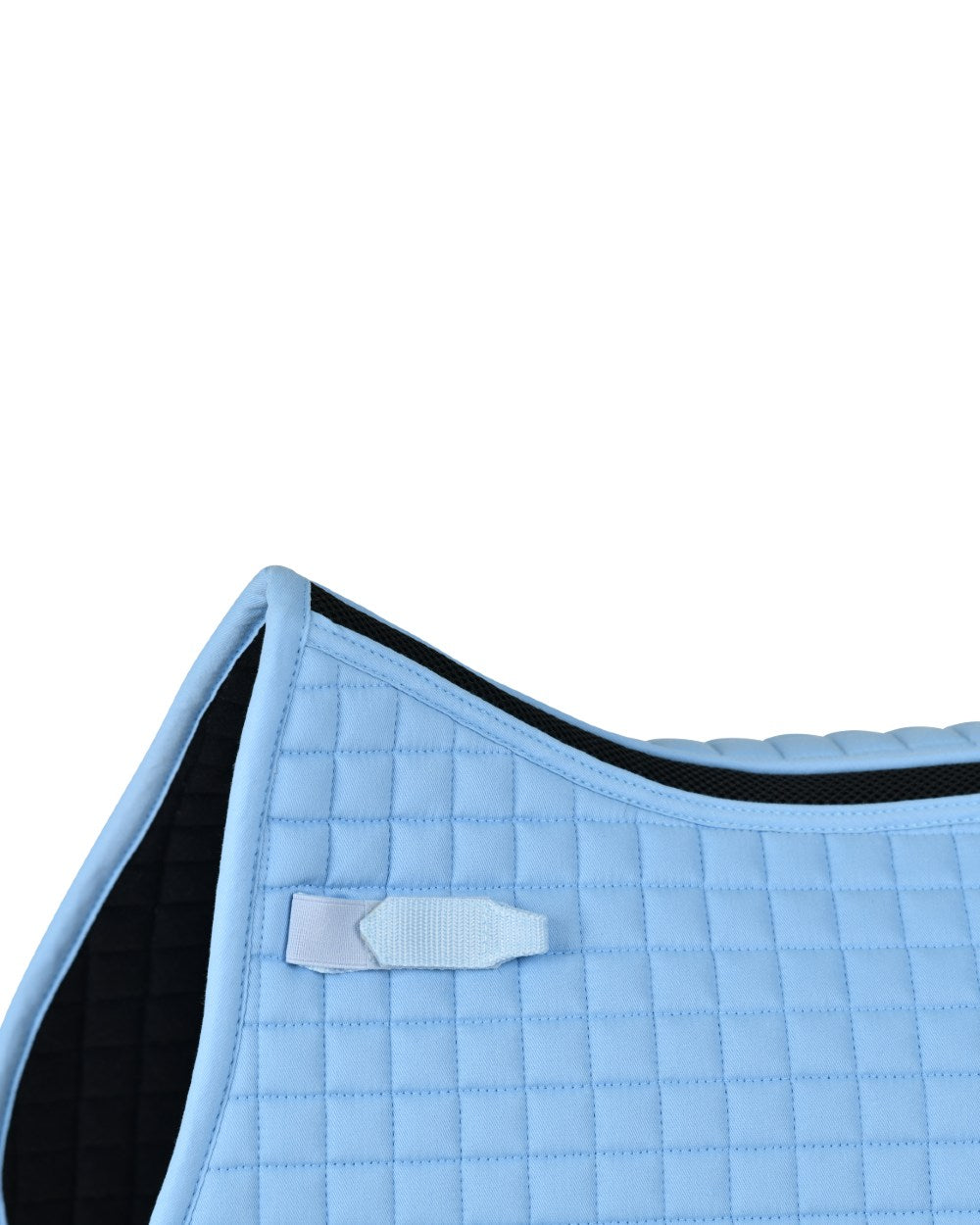 Sky Blue Coloured WeatherBeeta Prime Air-Tec All Purpose Saddle Pad on white background 