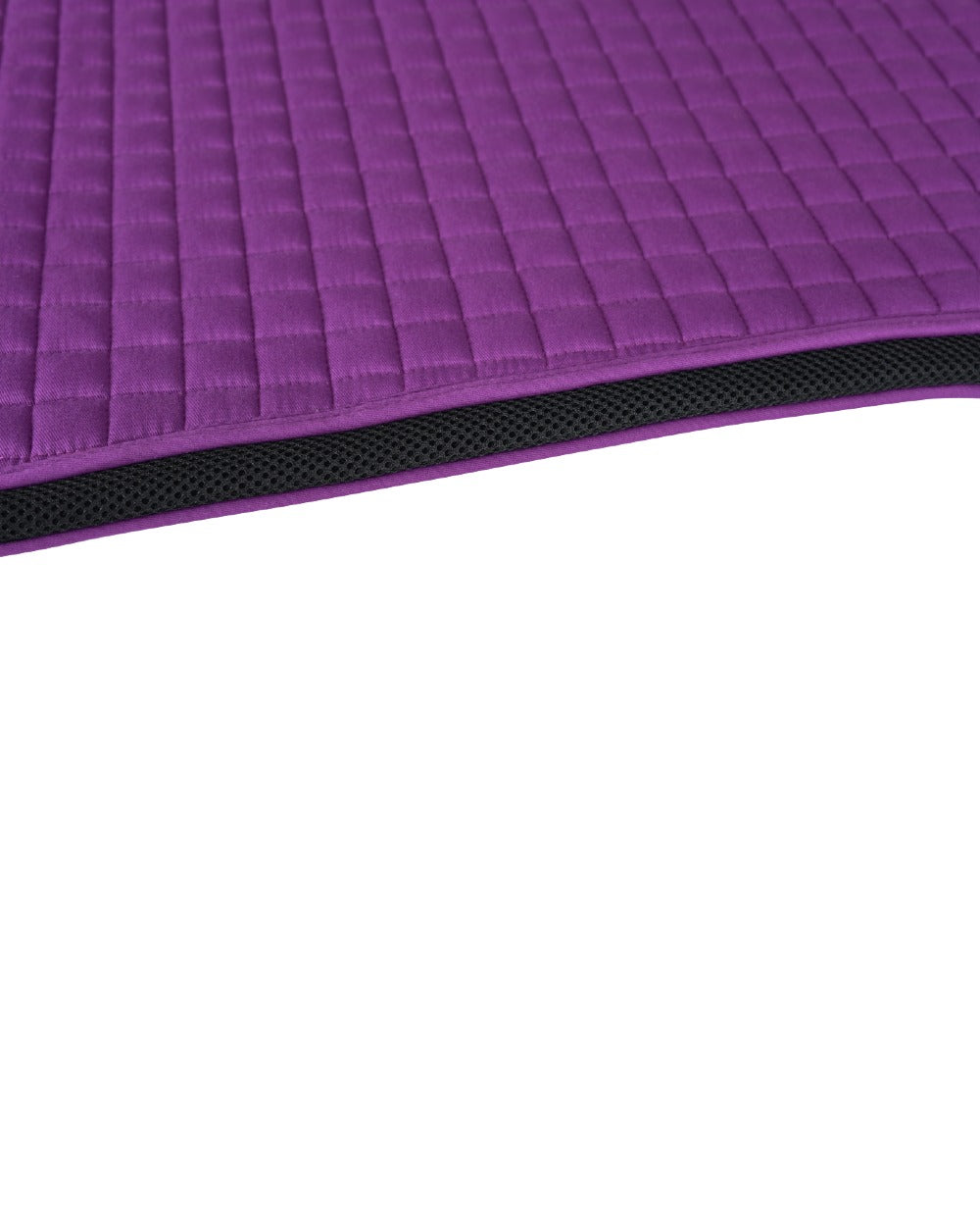 Violet Coloured WeatherBeeta Prime Air-Tec All Purpose Saddle Pad on white background 