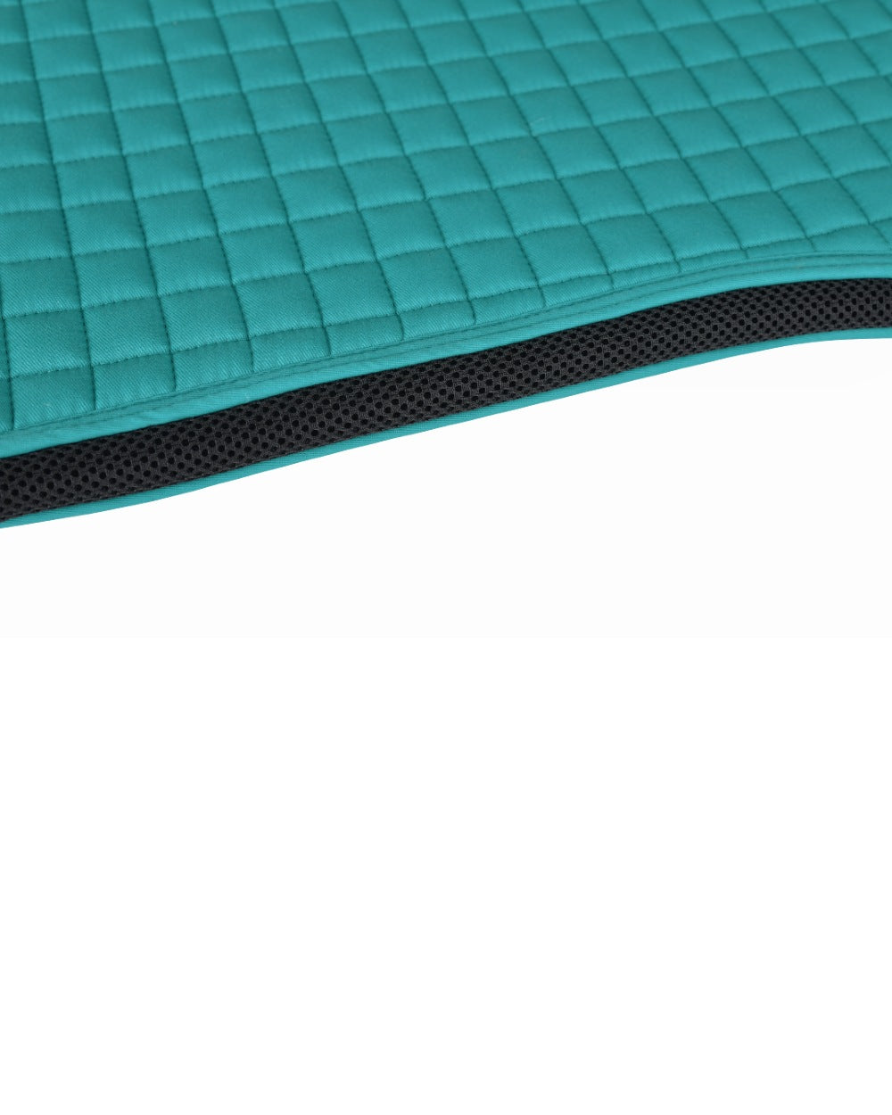 Dark Turquoise Coloured WeatherBeeta Prime Air-Tec Dressage Saddle Pad on white background 