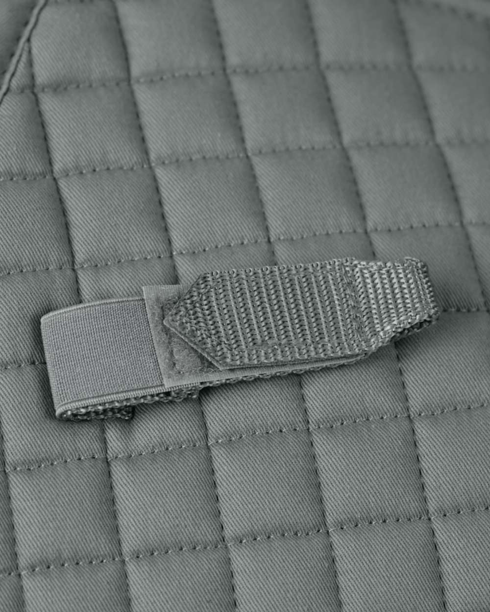 Grey Coloured WeatherBeeta Prime Air-Tec Dressage Saddle Pad on white background 