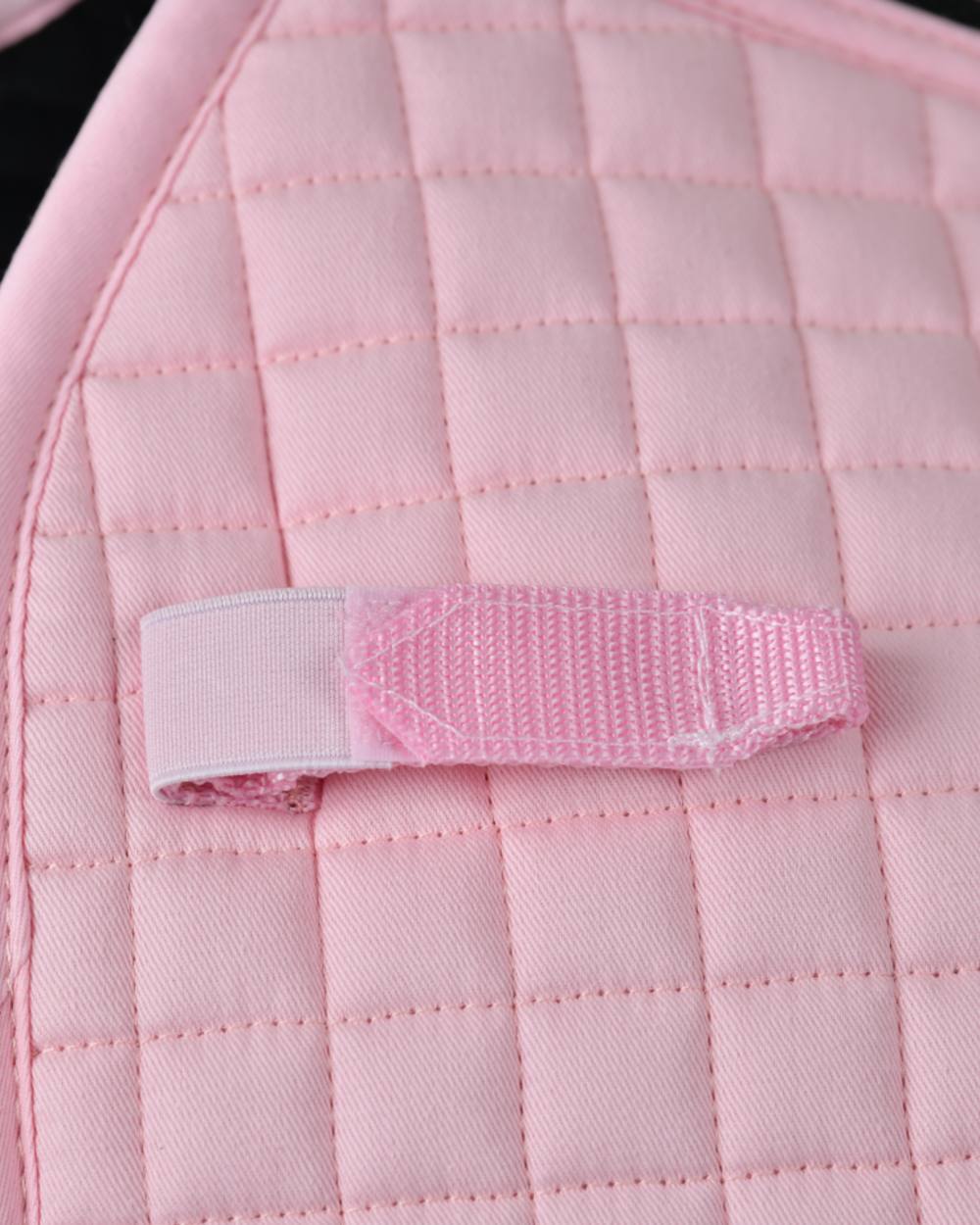 Light Pink Coloured WeatherBeeta Prime Air-Tec Dressage Saddle Pad on white background 