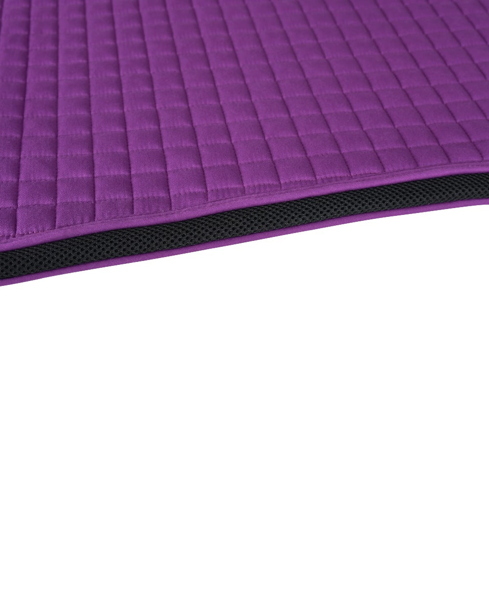 Violet Coloured WeatherBeeta Prime Air-Tec Dressage Saddle Pad on white background 