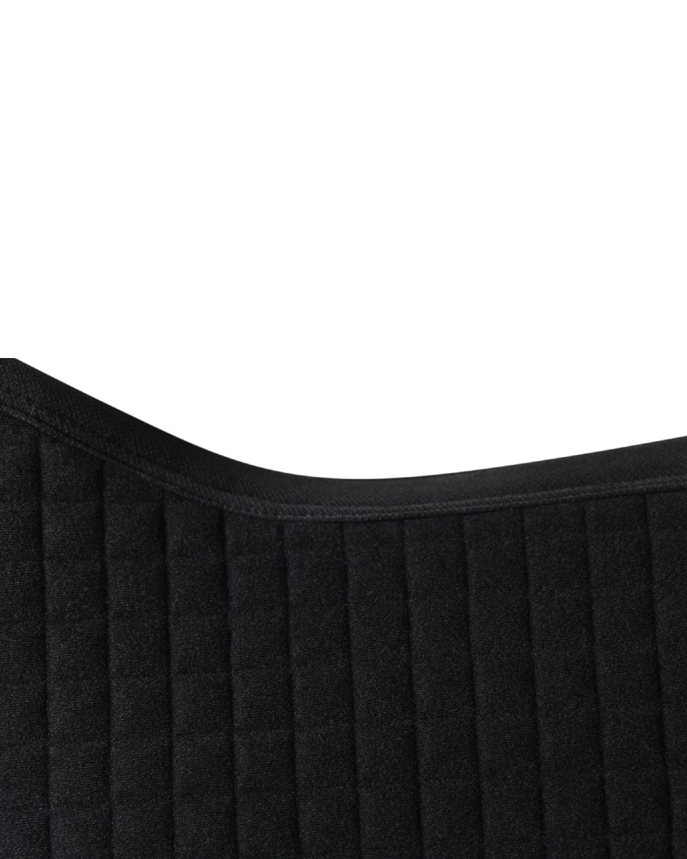 Cobalt Coloured WeatherBeeta Prime Air-Tec Jump Shaped Saddle Pad on white background 