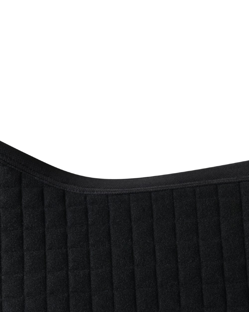 Light Pink Coloured WeatherBeeta Prime Air-Tec Jump Shaped Saddle Pad on white background 