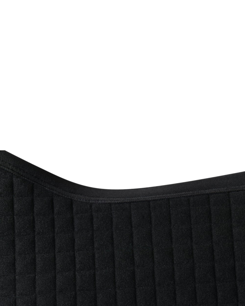 Midnight Teal Coloured WeatherBeeta Prime Air-Tec Jump Shaped Saddle Pad on white background 
