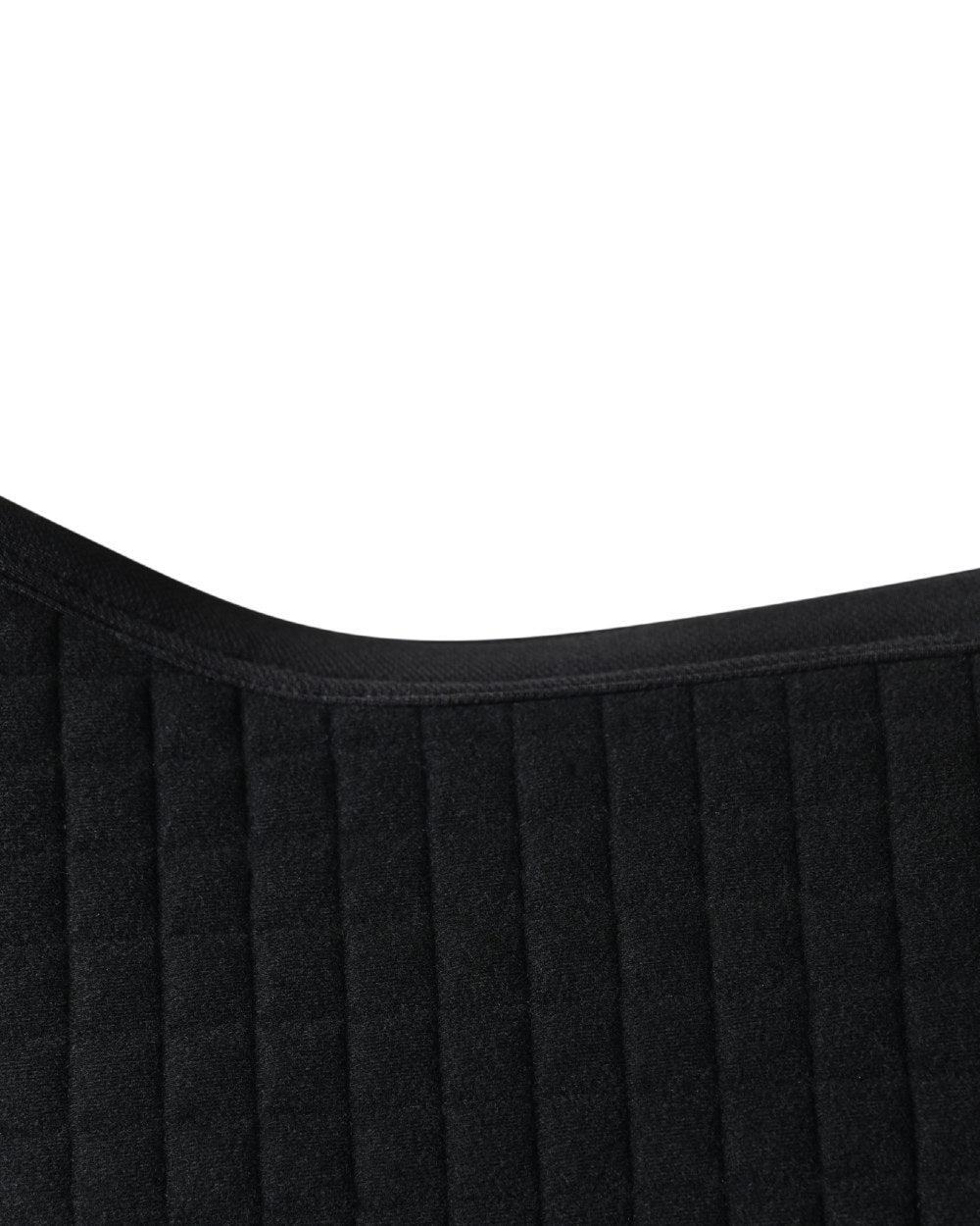 Sky Blue Coloured WeatherBeeta Prime Air-Tec Jump Shaped Saddle Pad on white background 