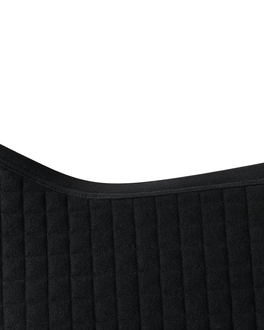 Violet Coloured WeatherBeeta Prime Air-Tec Jump Shaped Saddle Pad on white background 