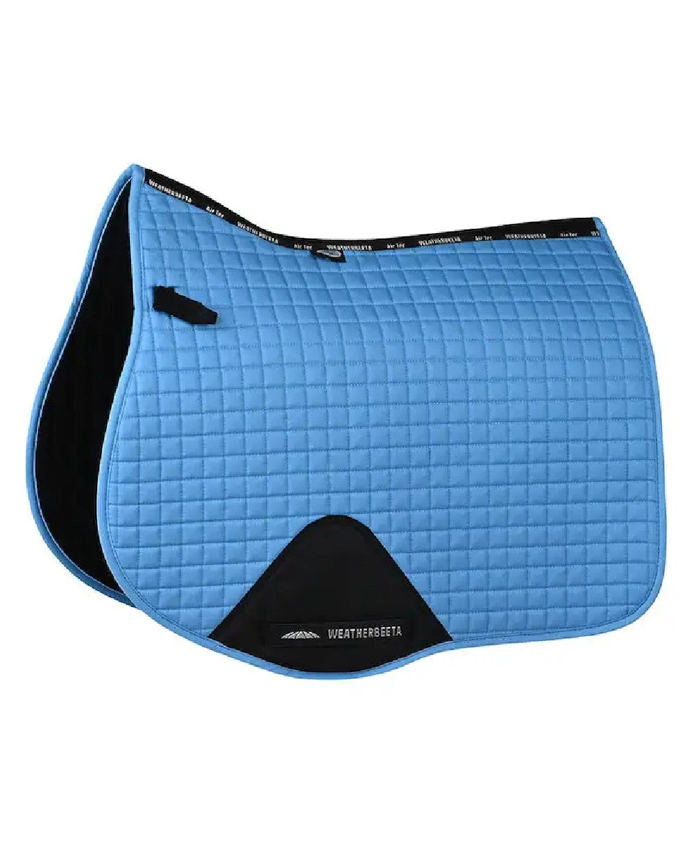 Coastal Blue coloured WeatherBeeta Prime All Purpose Saddle Pad on white background 