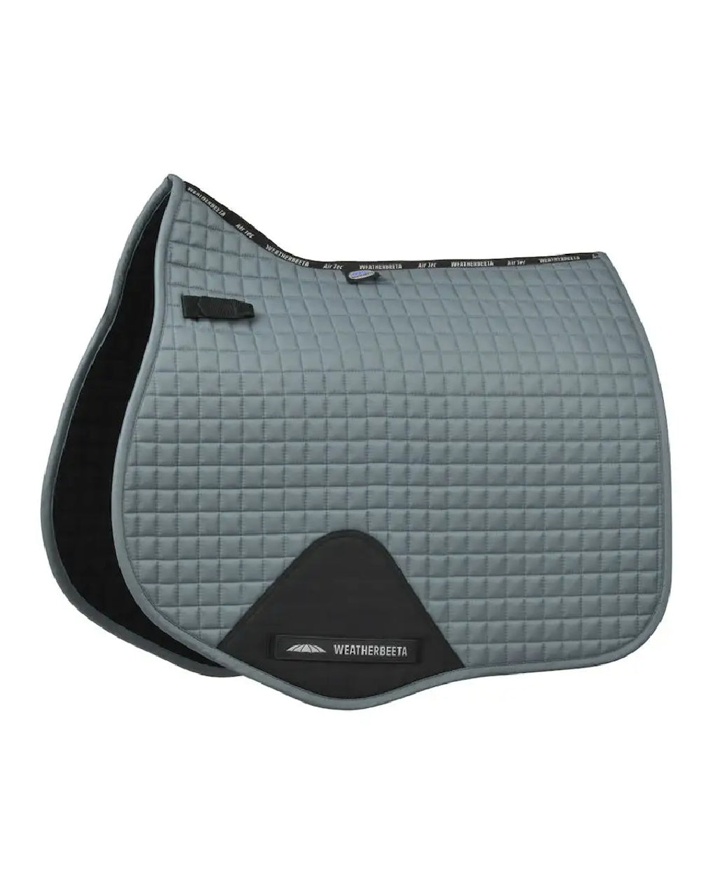 Sage coloured WeatherBeeta Prime All Purpose Saddle Pad on white background 