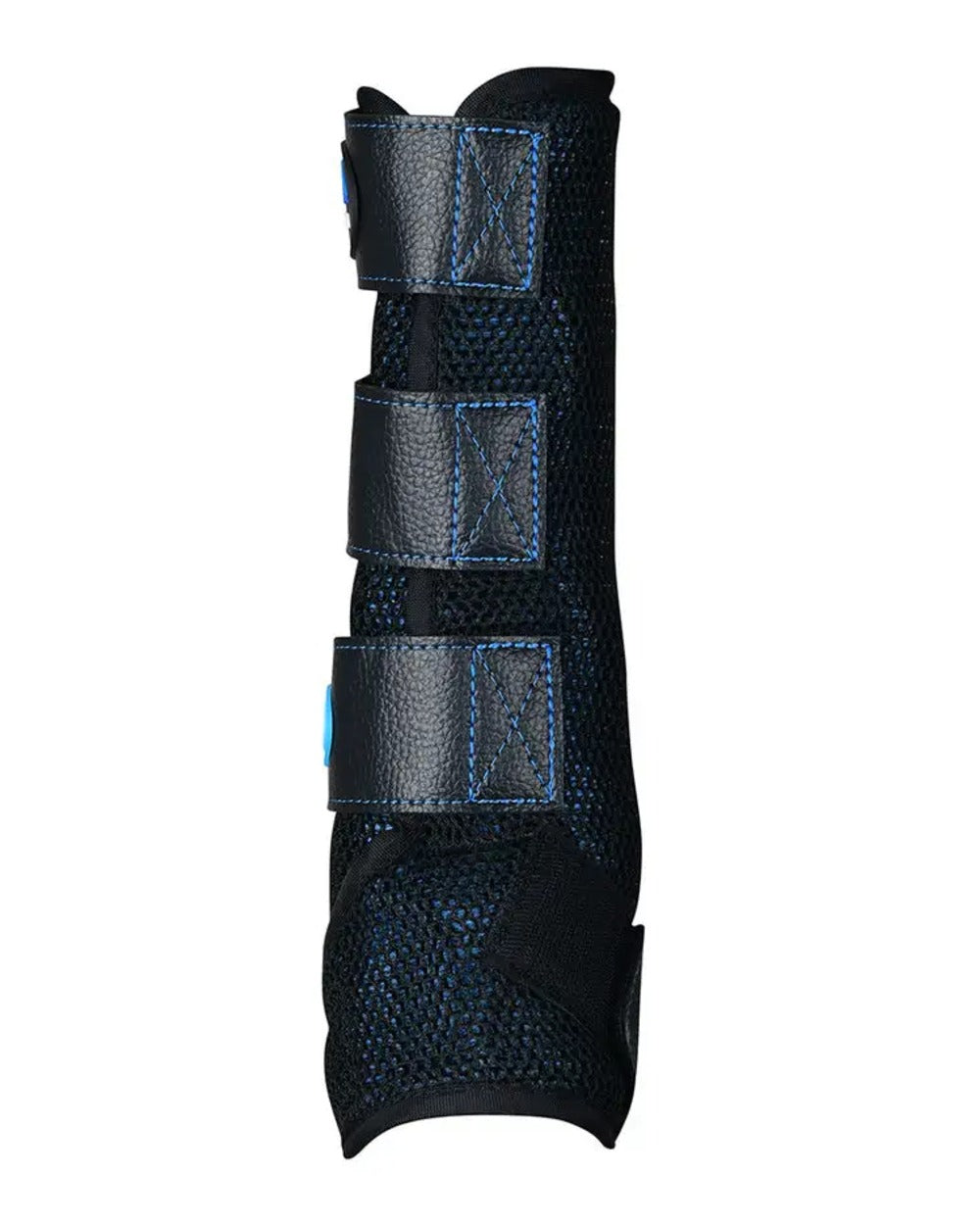 Black Blue Coloured WeatherBeeta Therapy-Tec Cold Water Boots on white background 