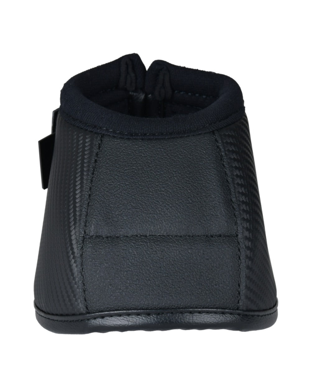 Black Coloured WeatherBeeta Tough-Tec Anatomical Bell Boots on white background 