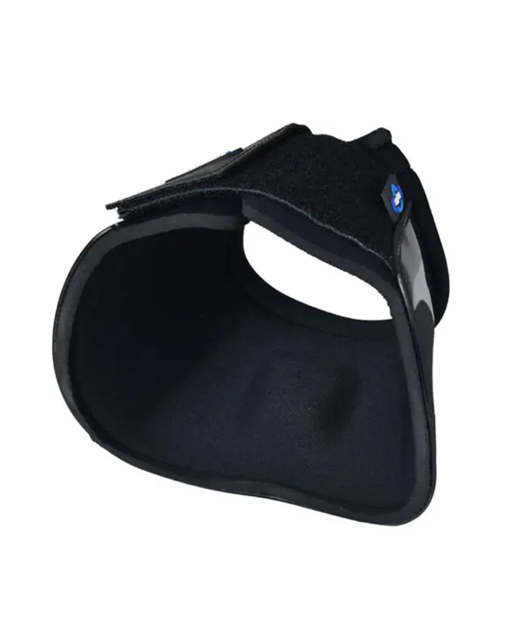 Black Coloured WeatherBeeta Tough-Tec Impact Bell Boots on white background 