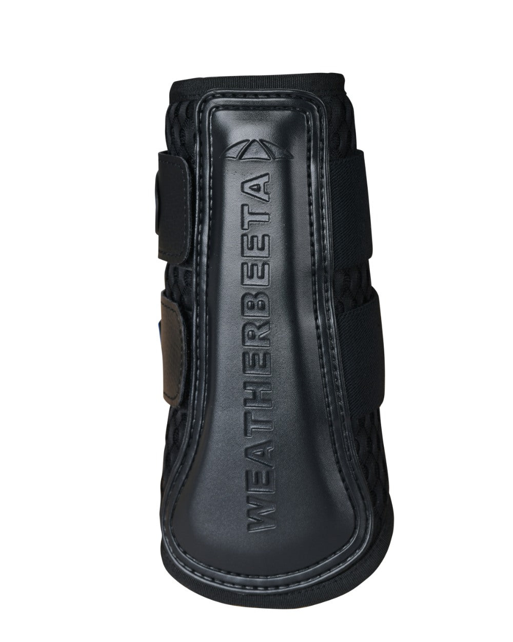 Black Coloured WeatherBeeta Tough-Tec Mesh Brushing Boots on white background 