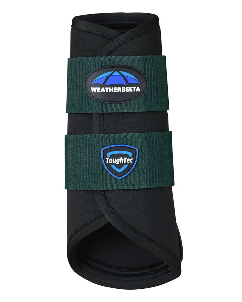 Black Forest Green Coloured WeatherBeeta Tough-Tec Prime Brushing Boots on white background 