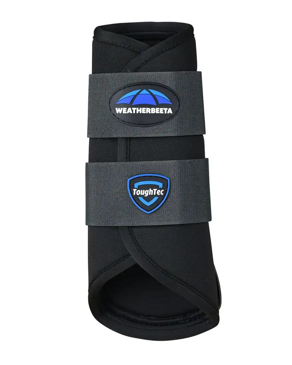 Black Grey Coloured WeatherBeeta Tough-Tec Prime Brushing Boots on white background 