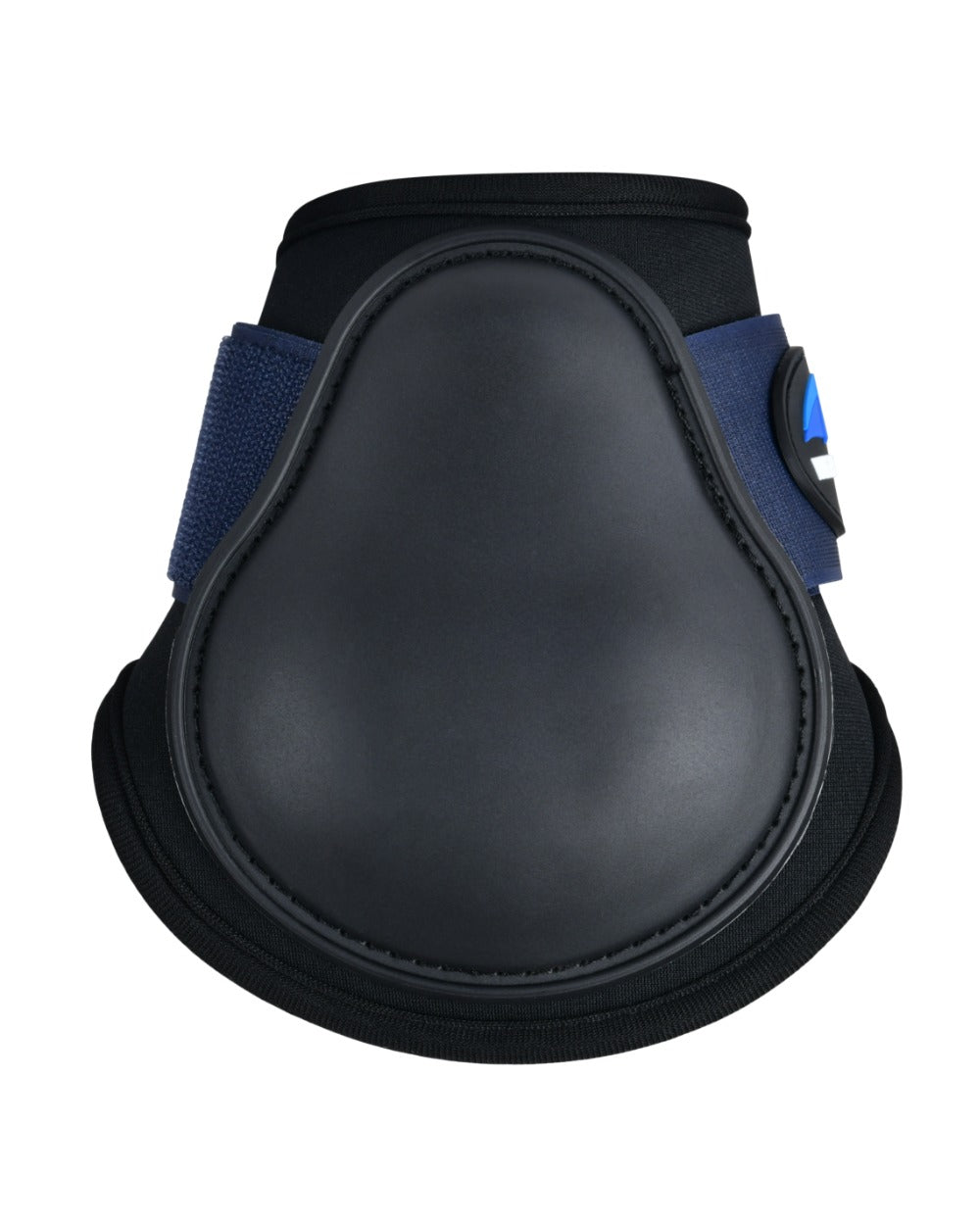 Black Navy Coloured WeatherBeeta Tough-Tec Prime Fetlock Boots on white background 