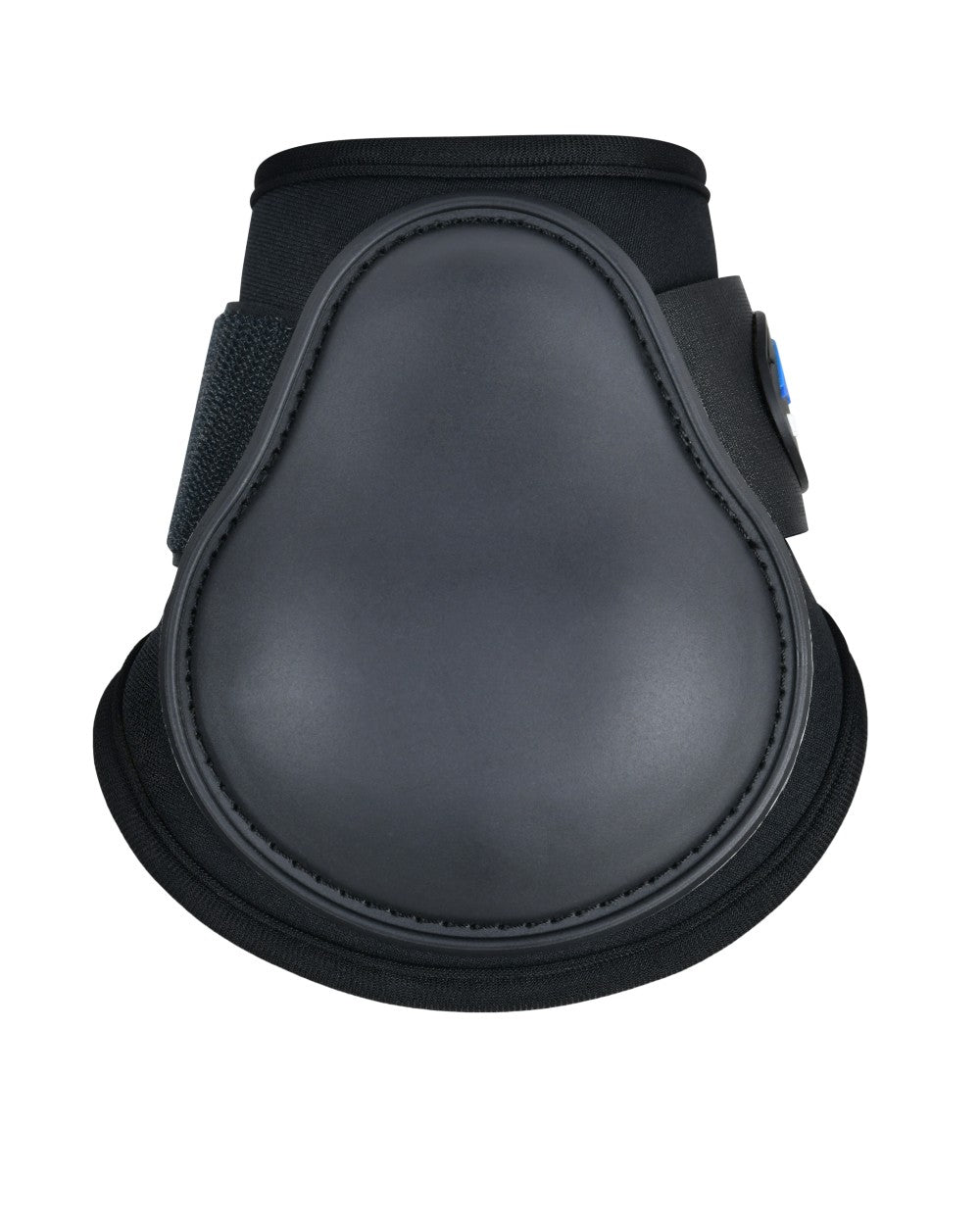 Black Coloured WeatherBeeta Tough-Tec Prime Fetlock Boots on white background 