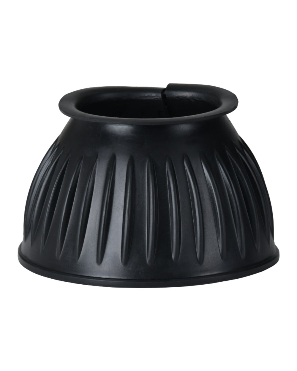 Black Coloured WeatherBeeta Tough-Tec Prime Rubber Bell Boots on white background 