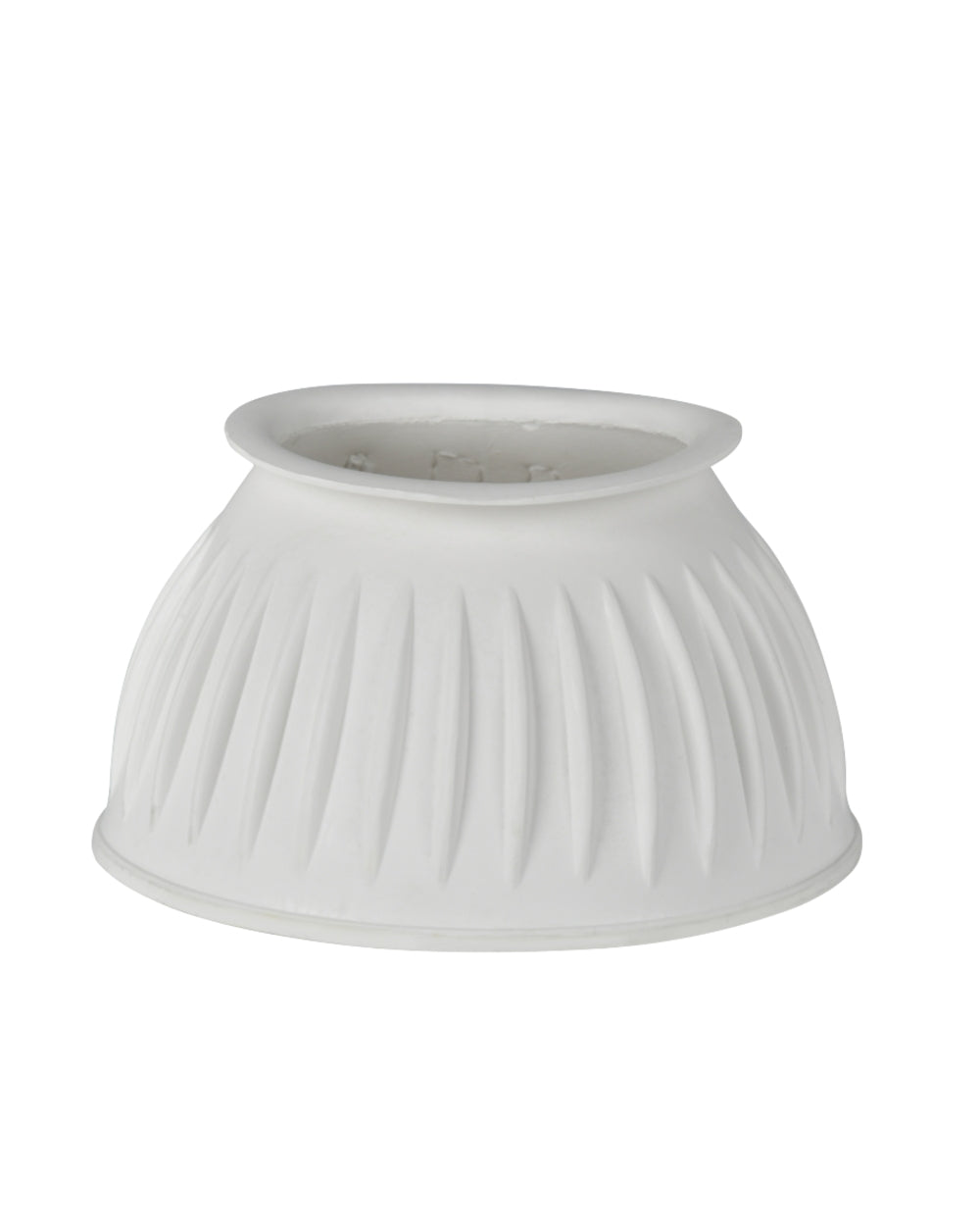 White Coloured WeatherBeeta Tough-Tec Prime Rubber Bell Boots on white background 