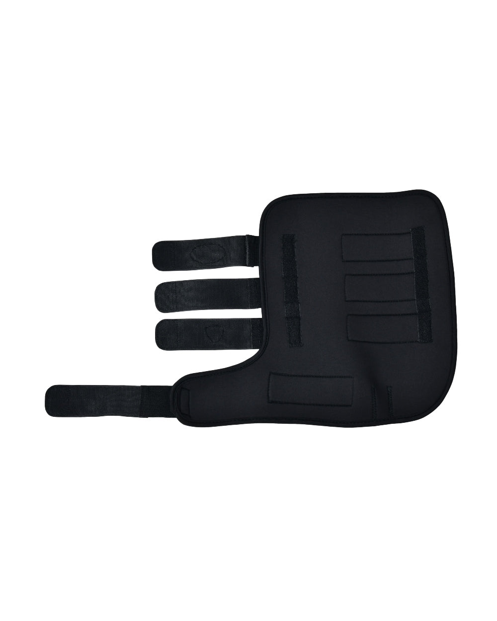 Black Navy Coloured WeatherBeeta Tough-Tec Stable Boot Wraps on white background 