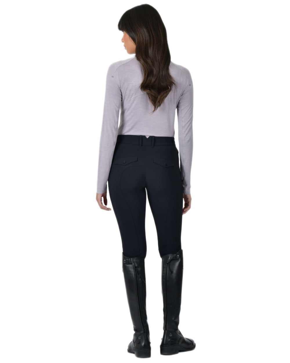 Mauve Wine coloured WeatherBeeta Womens 37.5 Lightweight Performance Long Sleeve Quarter Zip Top on white background 