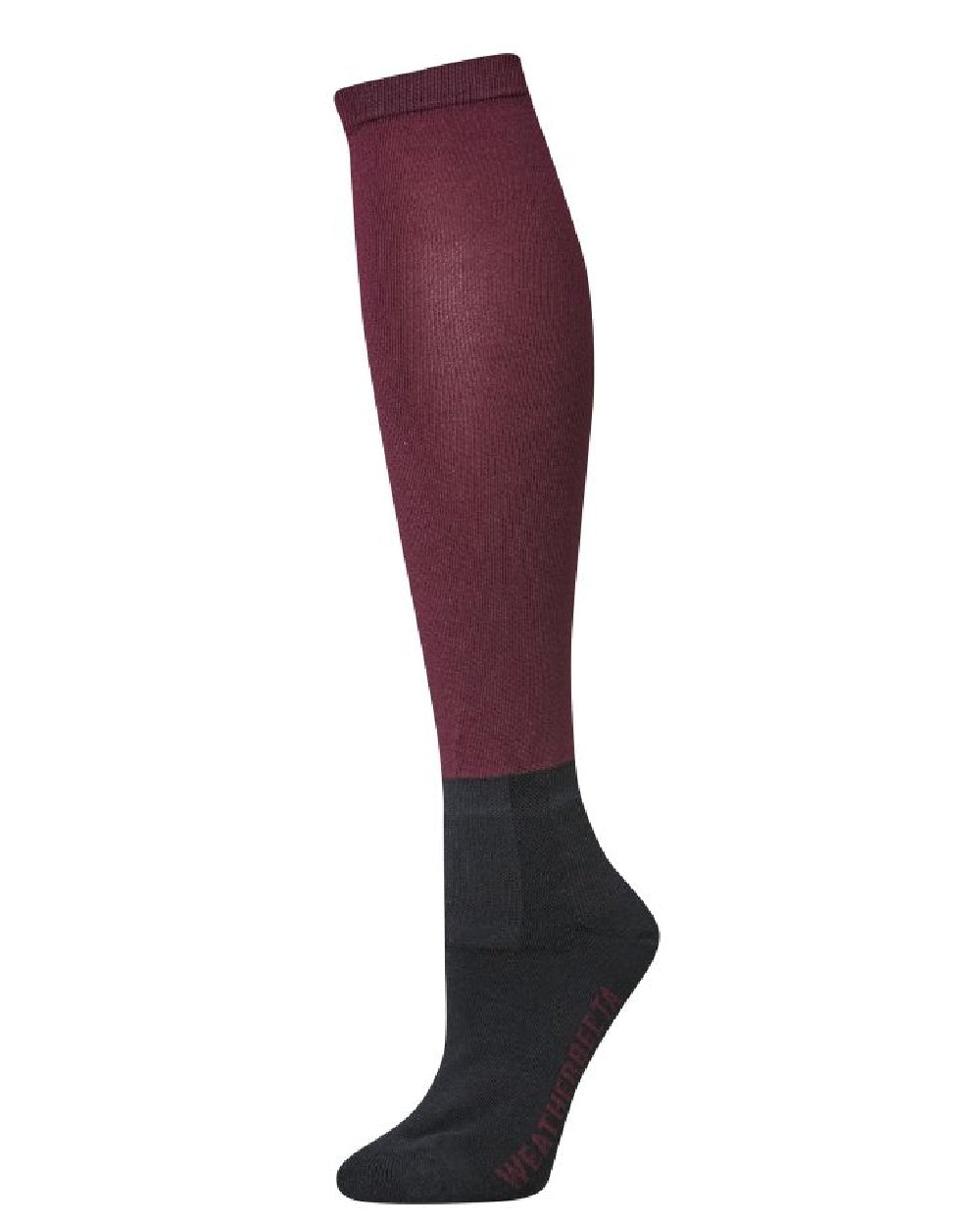 WeatherBeeta Prime Stocking Socks in Maroon 