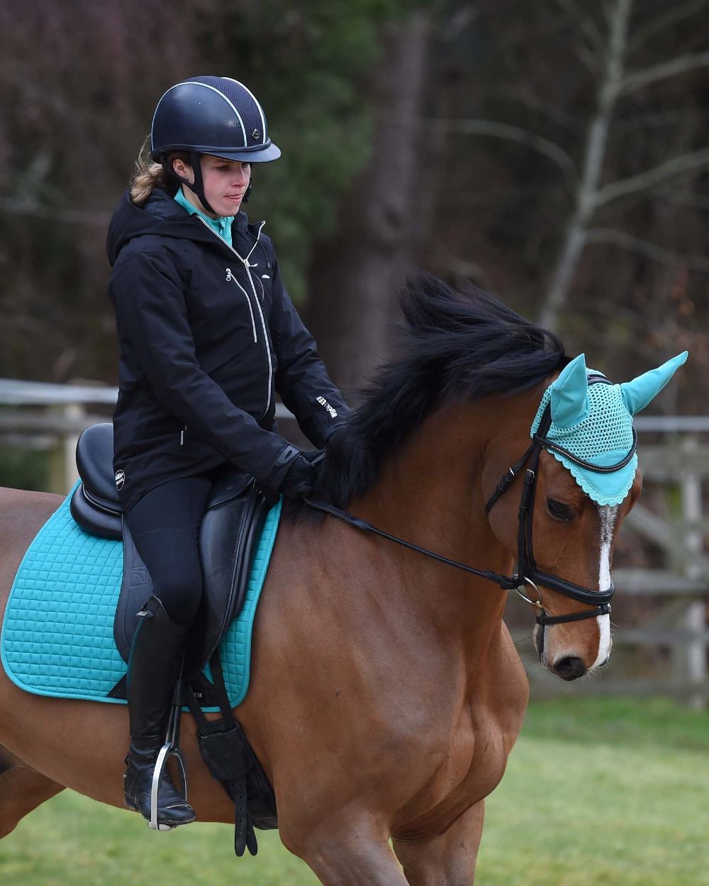 Louisville Equestrian Team Hunt Seat- Pro Fleece Jacket Ladies / M