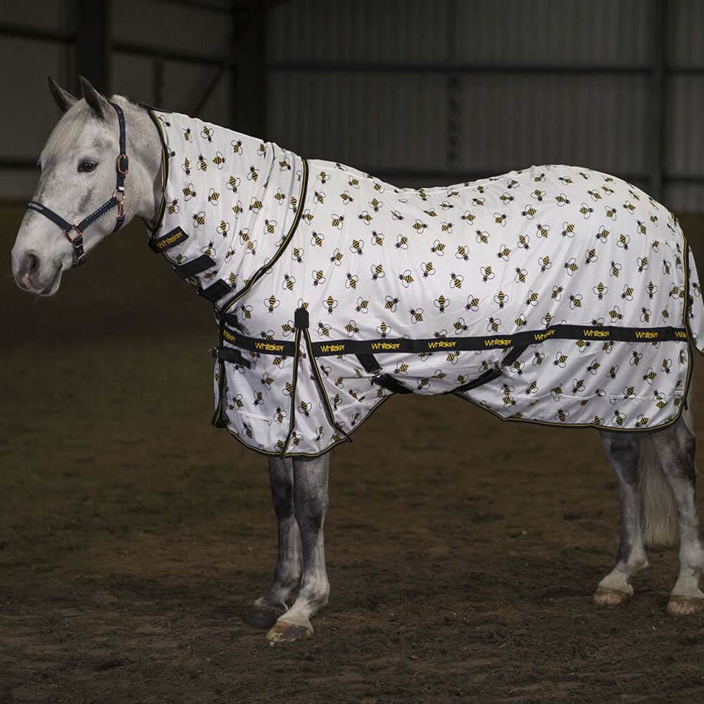 Whitaker Bee Free Fly Rug In White