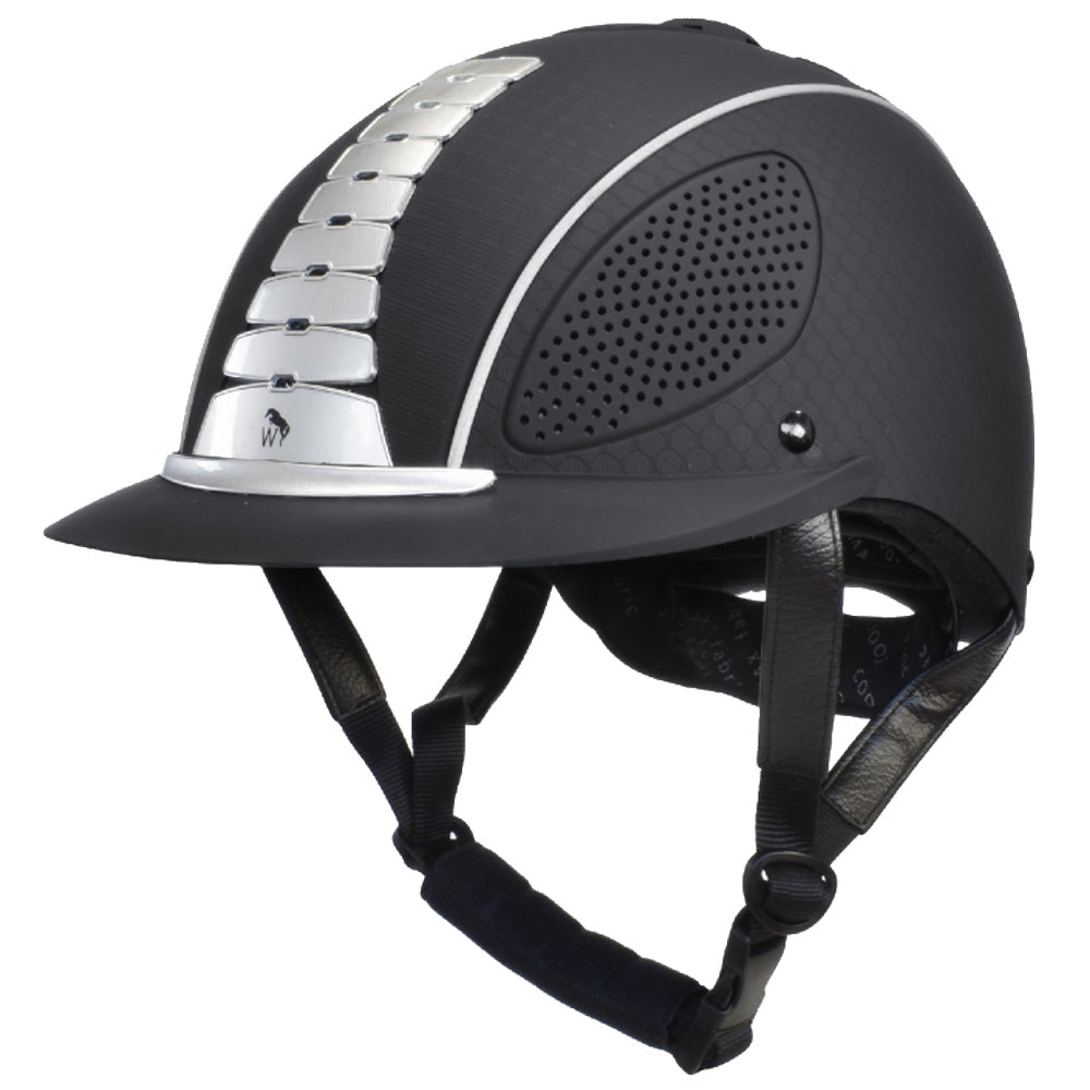 John Whitaker Horizon Riding Helmet in Black