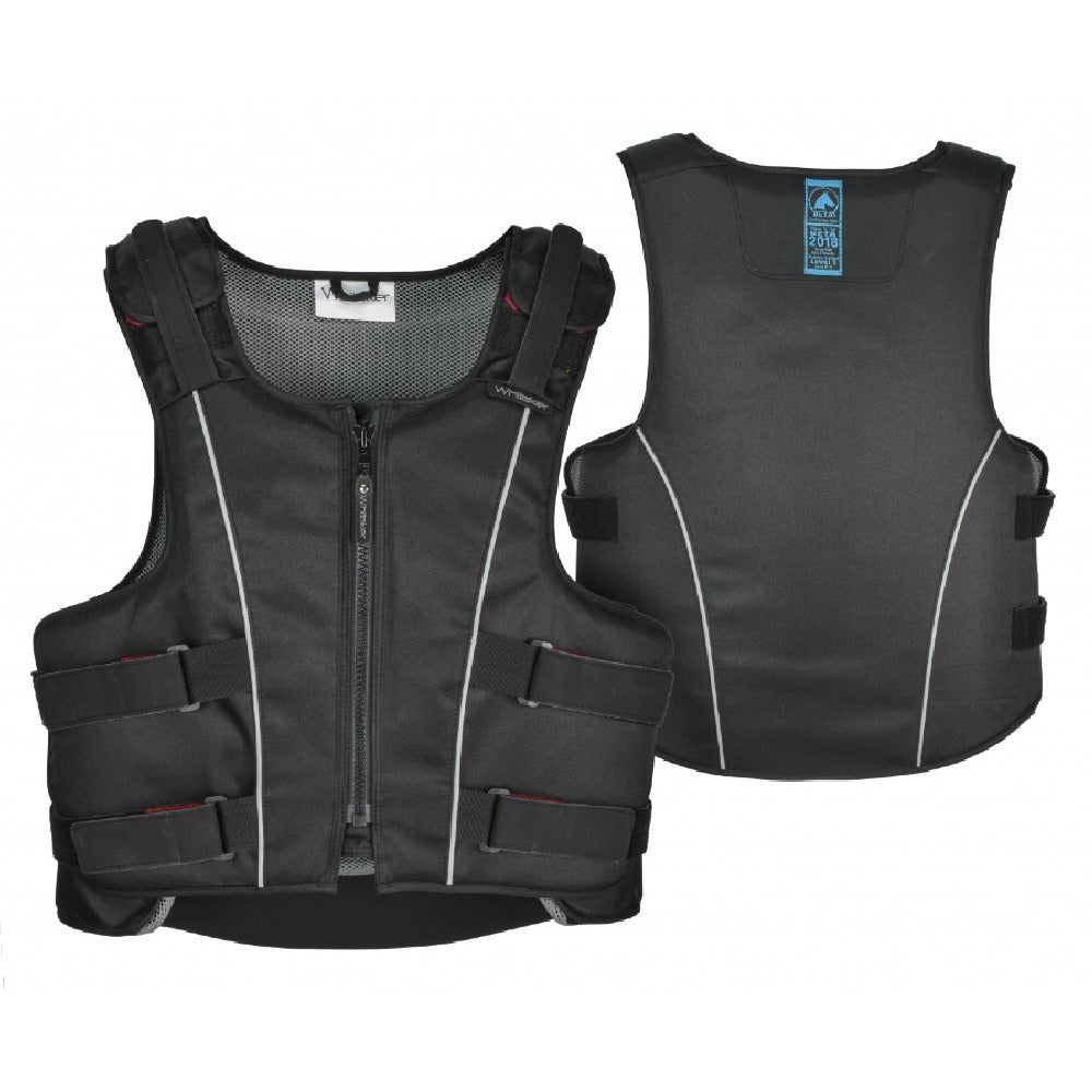 John Whitaker Pro Body Protector in Black