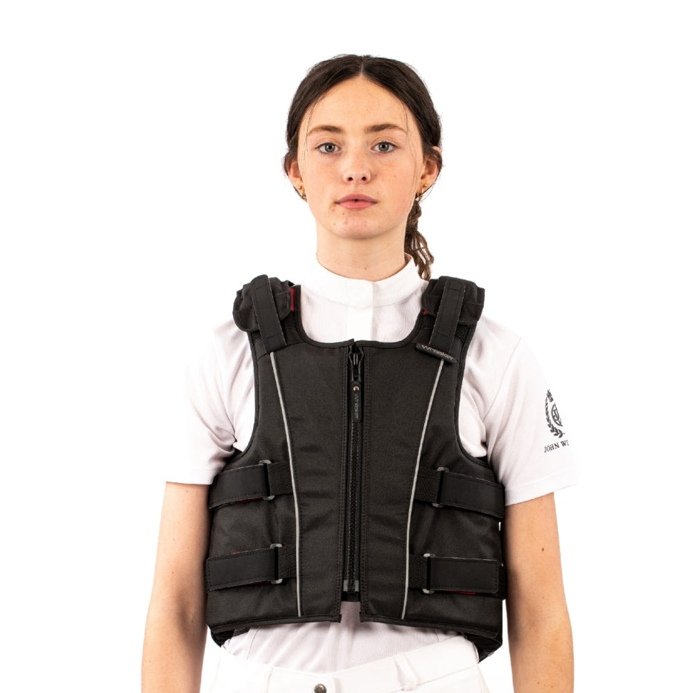 John Whitaker Pro Body Protector in Black