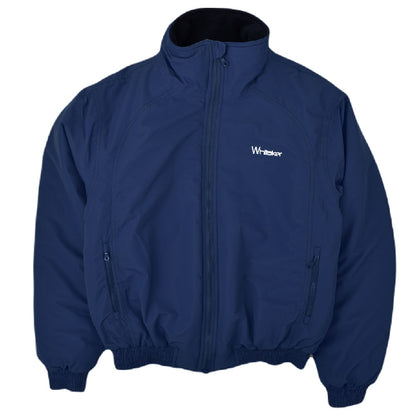 Whitaker Rastrick Reflective Padded Smug Jacket In Navy