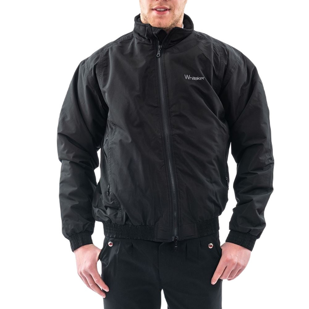 Whitaker Rastrick Reflective Padded Smug Jacket In Black