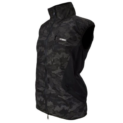 John Whitaker Sydney Reflective Camouflage Gilet in Camouflage Black