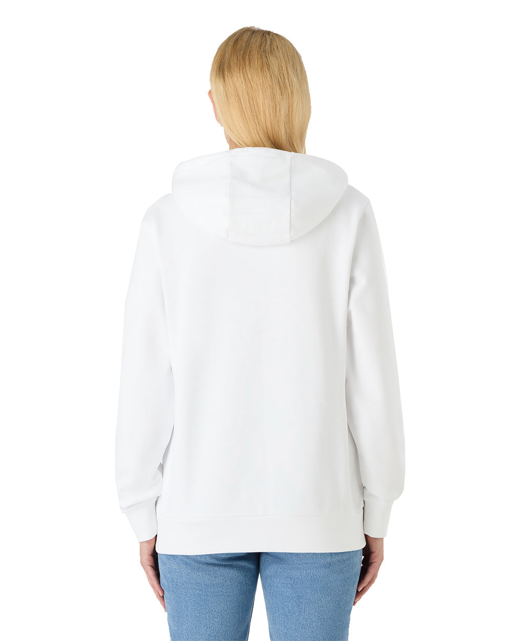 White Coloured Musto Womens 1964 Hoodie On A White Background 