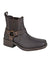 Woodland Low Harley Gusset Harness Boots In Brown #colour_brown