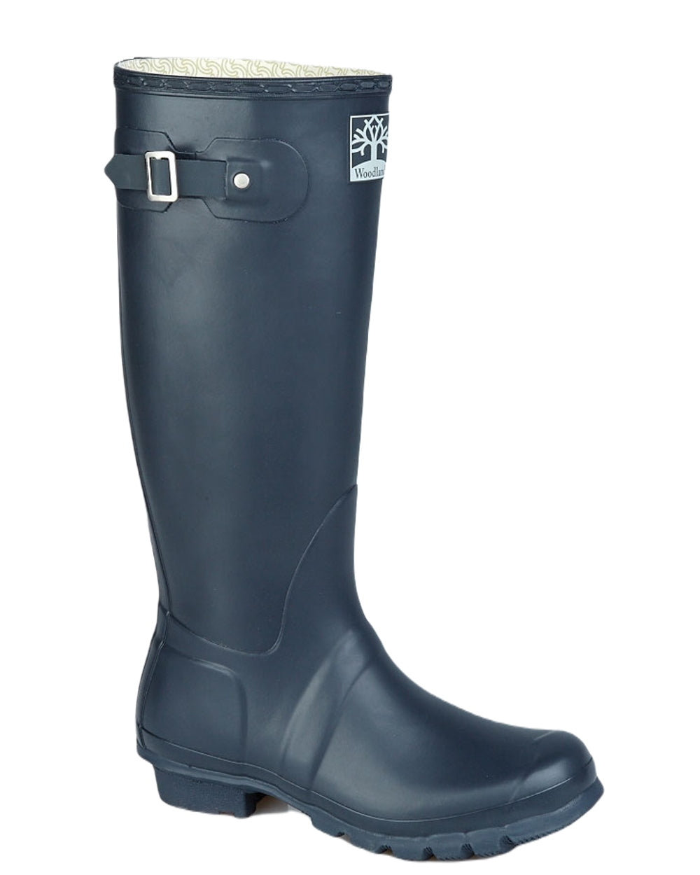 Woodland Rubber Wellingtons In Navy 