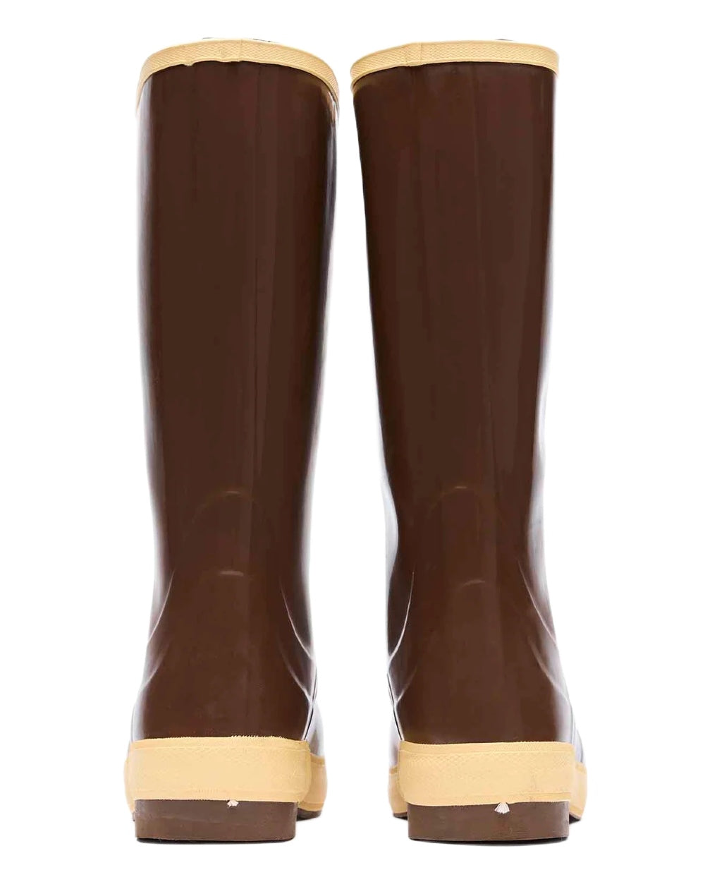 Copper-Tan Coloured Xtratuf 15" Legacy Plain Toe Fishing Boots on white background 