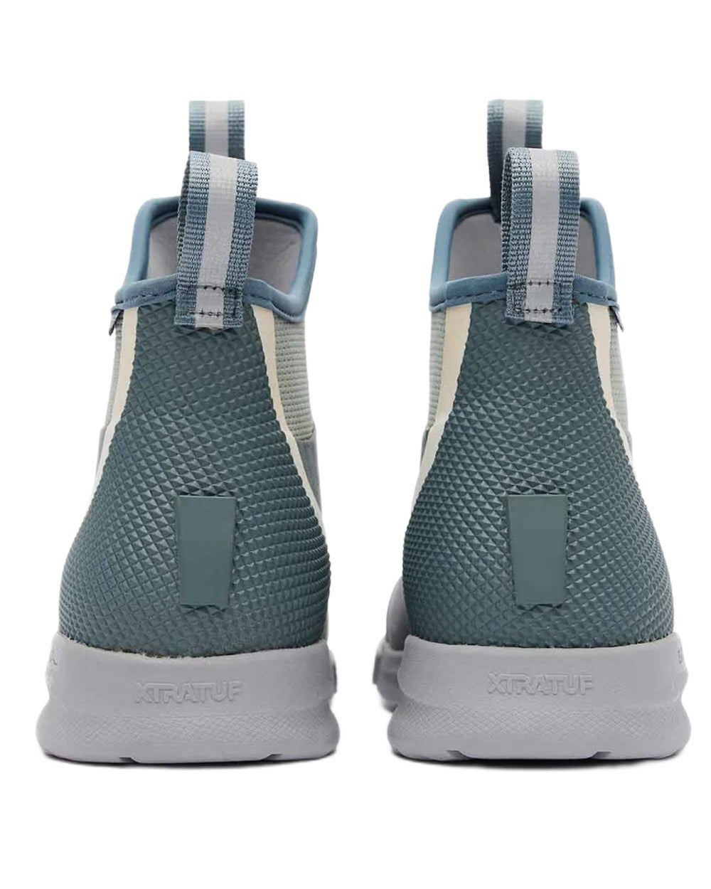 Stormy Coloured Xtratuf Mens 6" Ankle Deck Sport Boots on white background 