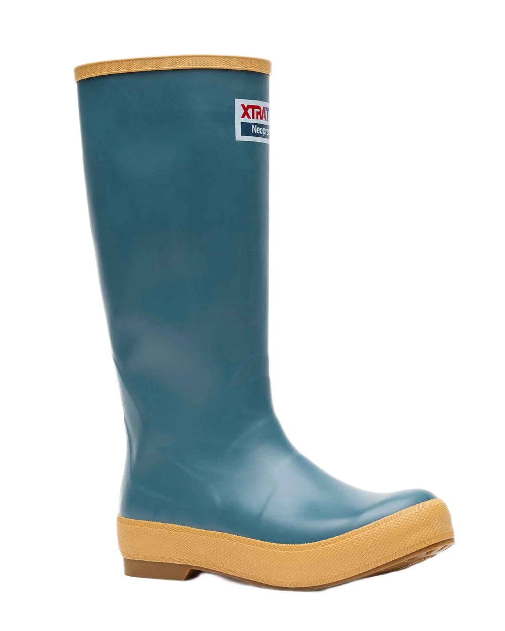 Marine Coloured Xtratuf Womens 15" Legacy Fishing Boots on white background 